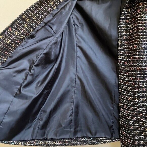 SAG HARBOR woman’s career TWEED Blazer Jacket LADIES Size 12 - Picture 5 of 6